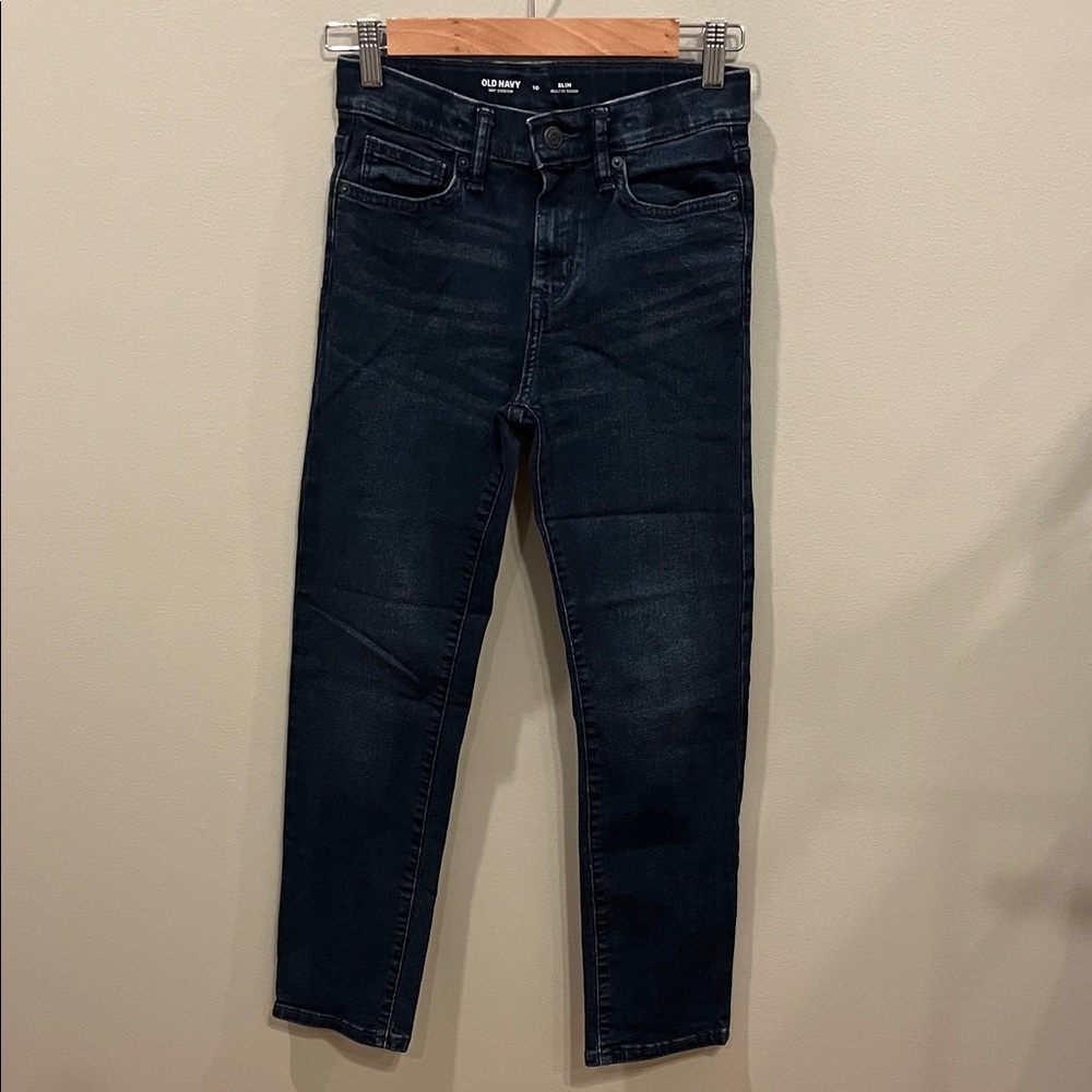 Old Navy Boy’s Deep Indigo Slim Jeans
